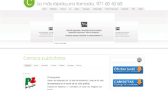 Desktop Screenshot of camisaspublicitarias.com